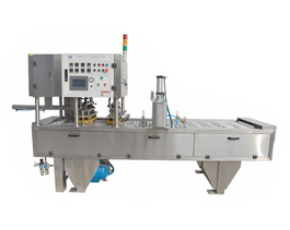 杯裝辣椒醬灌裝機(jī)Hot sauce filling machine,小身材大味道！